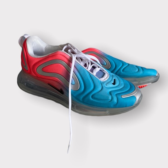 Womens Nike Air Max LIMITED EDITION ombré blue pink sneakers running shoes 9.5 - Picture 3 of 5